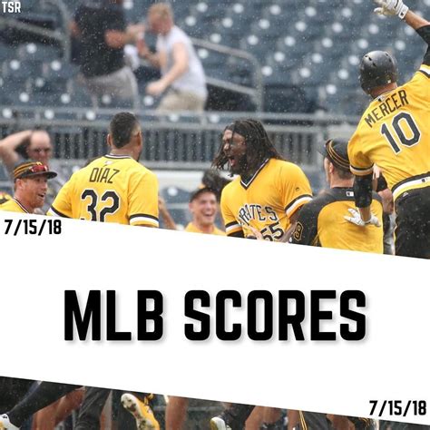 mlb scores yesterday's results